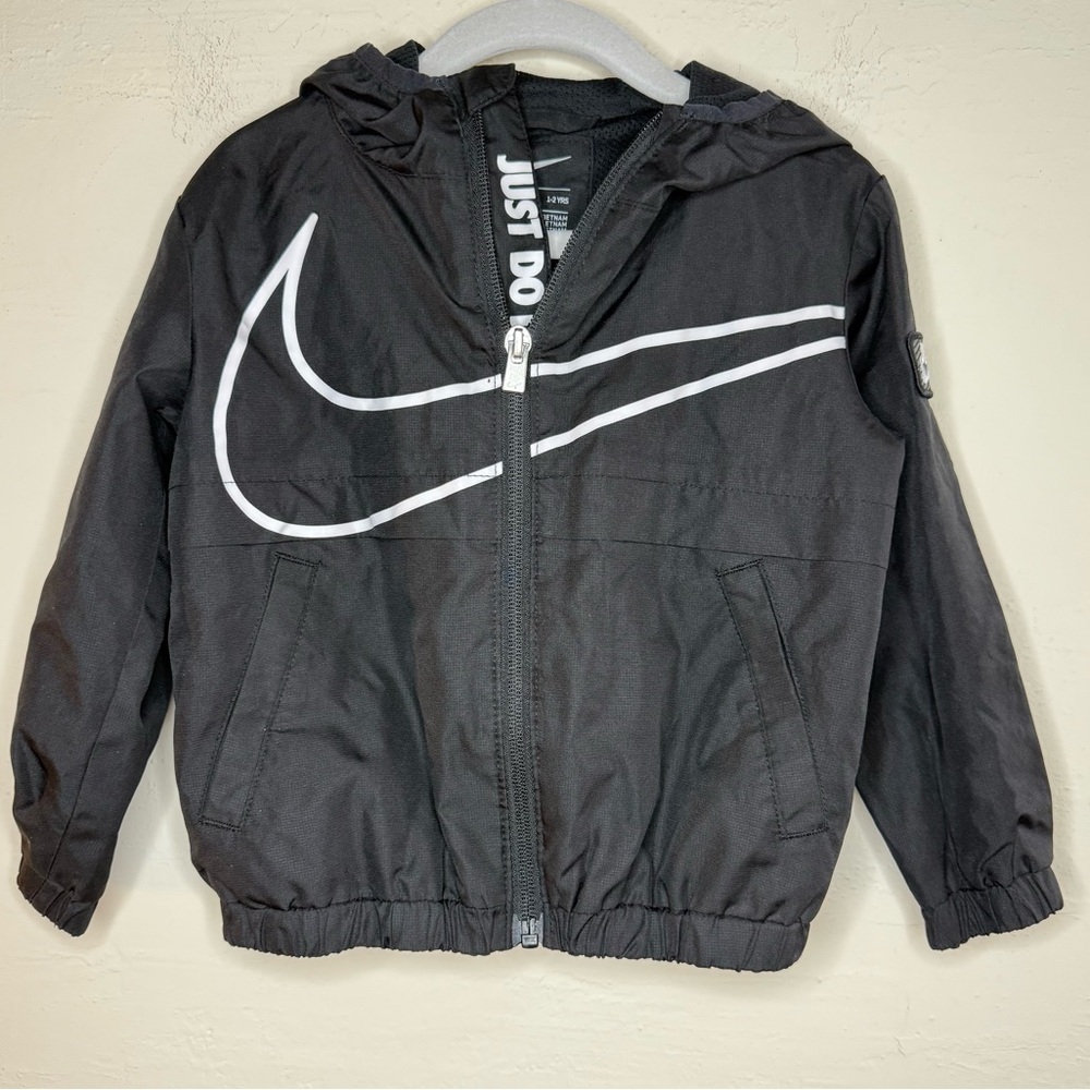 Nike Baby Boy's Color-Block Swoosh Windbreaker Jacket Size 2T